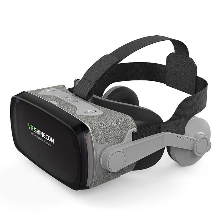 VR SHINECON G07E Virtual Reality 3D Video Glasses Suitable for 4.0 inch - 6.3 inch Smartphone(Grey) - VR Headset by buy2fix | Online Shopping UK | buy2fix