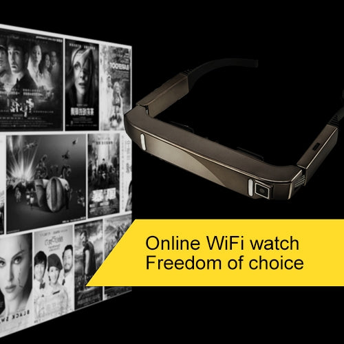 VISION-800 Android 4.4 1GB+2GB Super Smart Retina Glasses 3D VR Virtual Reality Headsets with 5.0MP Camera, Support WiFi, Bluetooth, TF Card, Video Recording - Android Headset by buy2fix | Online Shopping UK | buy2fix