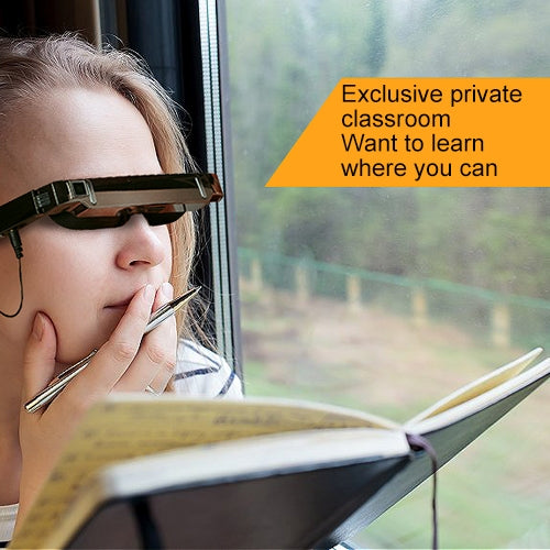 VISION-800 Android 4.4 1GB+2GB Super Smart Retina Glasses 3D VR Virtual Reality Headsets with 5.0MP Camera, Support WiFi, Bluetooth, TF Card, Video Recording - Android Headset by buy2fix | Online Shopping UK | buy2fix