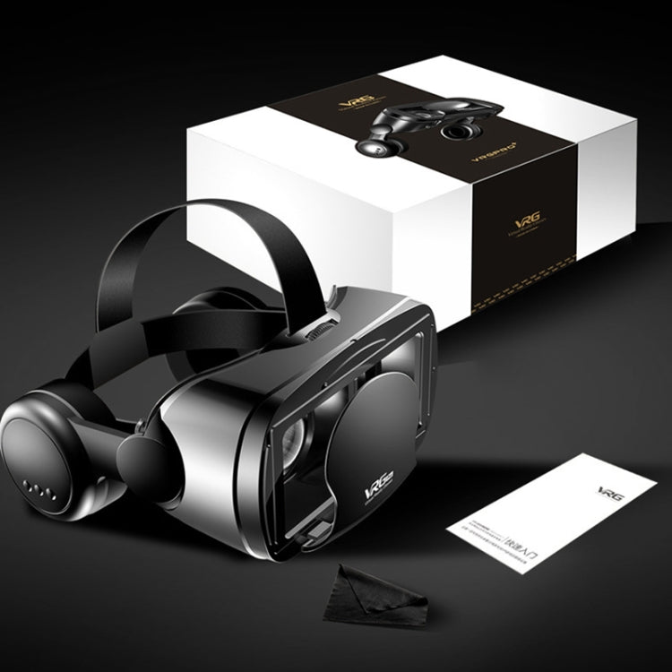 VRG Pro Audio Video Version All-in-one Mobile Phone 3D VR Glasses - VR Headset by buy2fix | Online Shopping UK | buy2fix