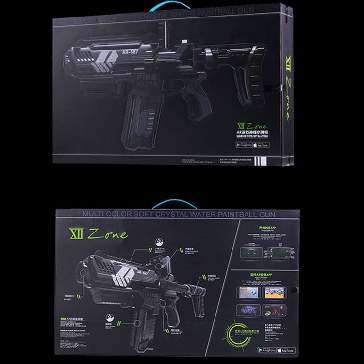 XiiZone AR-587 Multi Color Soft Crystal Water Paintball Gun Bluetooth AR Shooting Game Gun - VR Accessories by buy2fix | Online Shopping UK | buy2fix