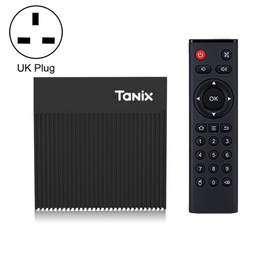 Tanix X4 Android 11 Smart TV Box, Amlogic S905X4 Quad Core, 4GB+32GB, Dual Wifi, BT(UK Plug) - Amlogic S905 by buy2fix | Online Shopping UK | buy2fix
