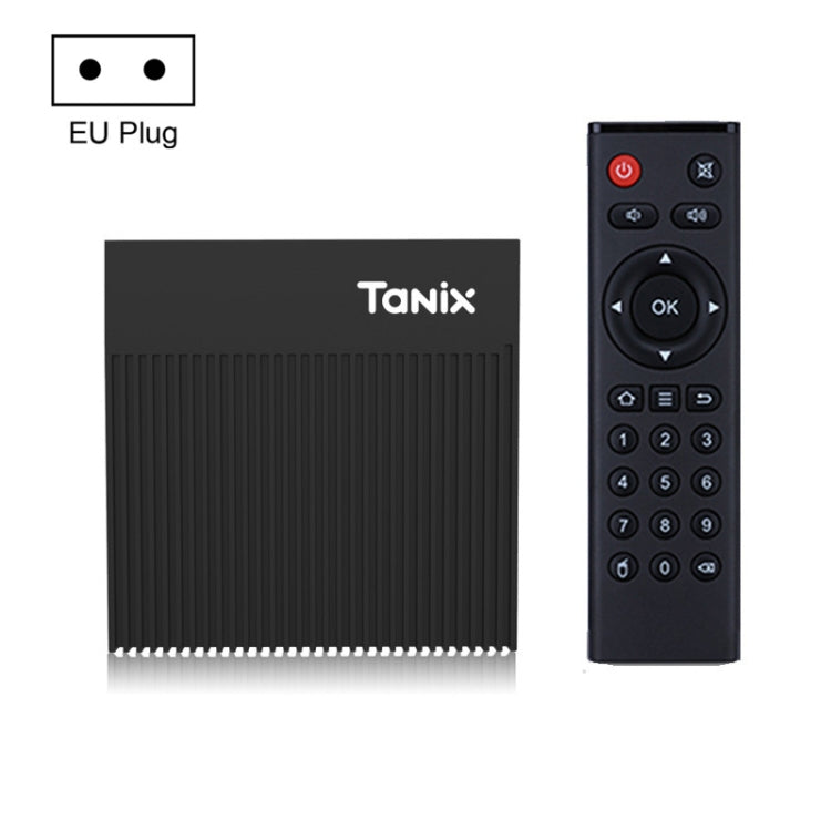 Tanix X4 Android 11 Smart TV Box, Amlogic S905X4 Quad Core, 4GB+64GB, Dual Wifi, BT(EU Plug) - Amlogic S905 by buy2fix | Online Shopping UK | buy2fix