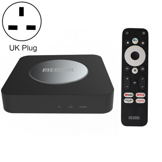 MECOOL KM2 Plus 4K Smart TV BOX Android 11.0 Media Player with Remote Control, Amlogic S905X2 Quad Core, RAM: 2GB, ROM: 16GB, UK Plug - Amlogic S905 by MECOOL | Online Shopping UK | buy2fix