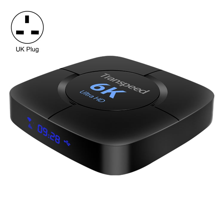 6K UHD Smart TV Box, Android 10.0, Allwinner H616 Quad Core, 4GB+32GB,UK Plug - Allwinner H6 by buy2fix | Online Shopping UK | buy2fix