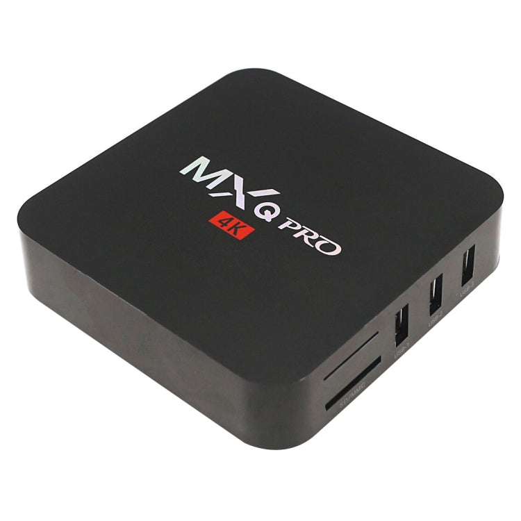 MXQ PROi 1080P 4K HD Smart TV BOX with Remote Controller, Android 7.1 S905W Quad Core Cortex-A53 Up to 2GHz, RAM: 2GB, ROM: 16GB, Support WiFi, UK Plug - Amlogic S905 by buy2fix | Online Shopping UK | buy2fix