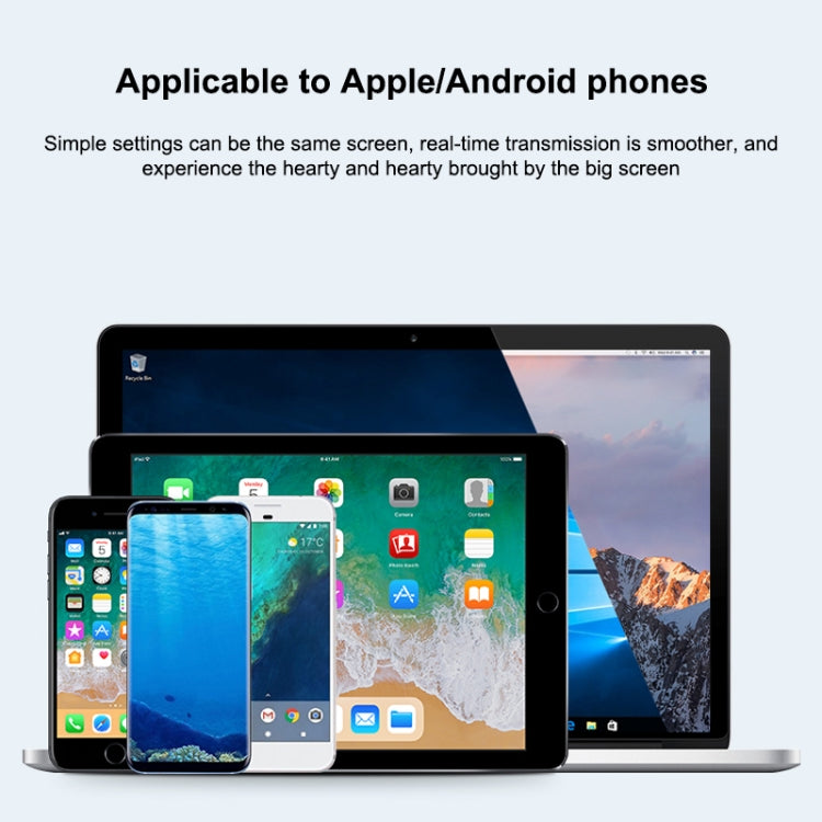 MiraScreen G2 Wireless WiFi Display Dongle Receiver Airplay Miracast DLNA 1080P HD TV Stick for iPhone, Samsung, and other Android Smartphones(Black) by buy2fix