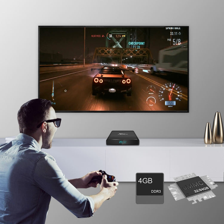 X96 Air 8K Smart TV BOX Android 9.0 Media Player with Remote Control, Quad-core Amlogic S905X3, RAM: 2GB, ROM: 16GB, Dual Band WiFi, US Plug - Amlogic S905 by buy2fix | Online Shopping UK | buy2fix