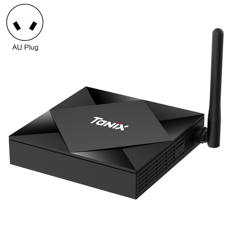 TANIX TX6s 4K Smart TV BOX Android 10 Media Player with Remote Control, Quad Core Allwinner H616, RAM: 4GB, ROM: 64GB, 2.4GHz/5GHz WiFi, Bluetooth, AU Plug - Allwinner H6 by buy2fix | Online Shopping UK | buy2fix