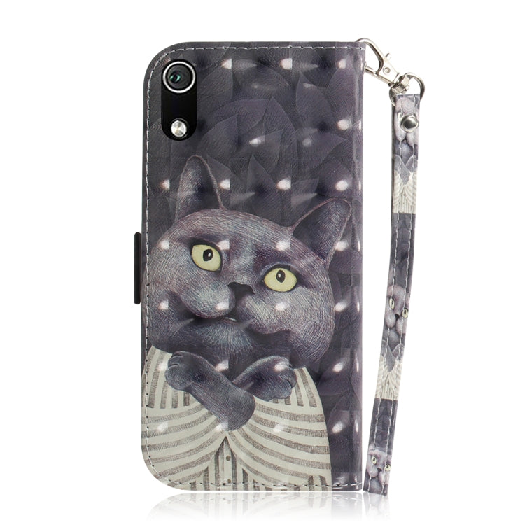 3D Painting Pattern Coloured Drawing Horizontal Flip Leather Case for Xiaomi Redmi Note 7 / Note 7S, with Holder & Card Slots & Wallet(Embrace Cat) - Xiaomi Cases by buy2fix | Online Shopping UK | buy2fix