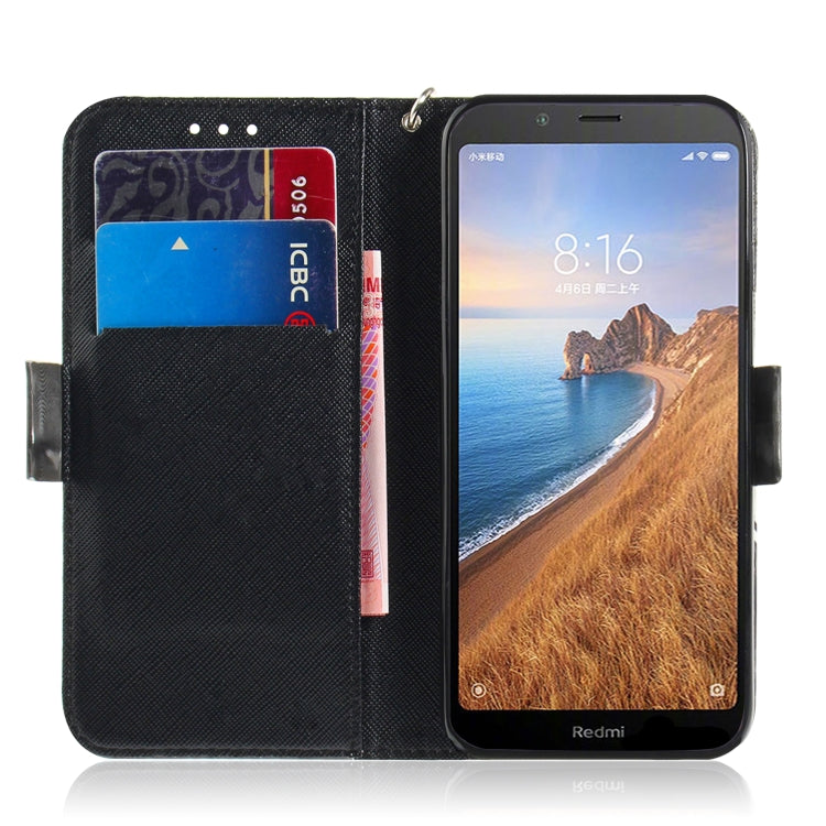 3D Painting Pattern Coloured Drawing Horizontal Flip Leather Case for Xiaomi Redmi Note 7 / Note 7S, with Holder & Card Slots & Wallet(Embrace Cat) - Xiaomi Cases by buy2fix | Online Shopping UK | buy2fix