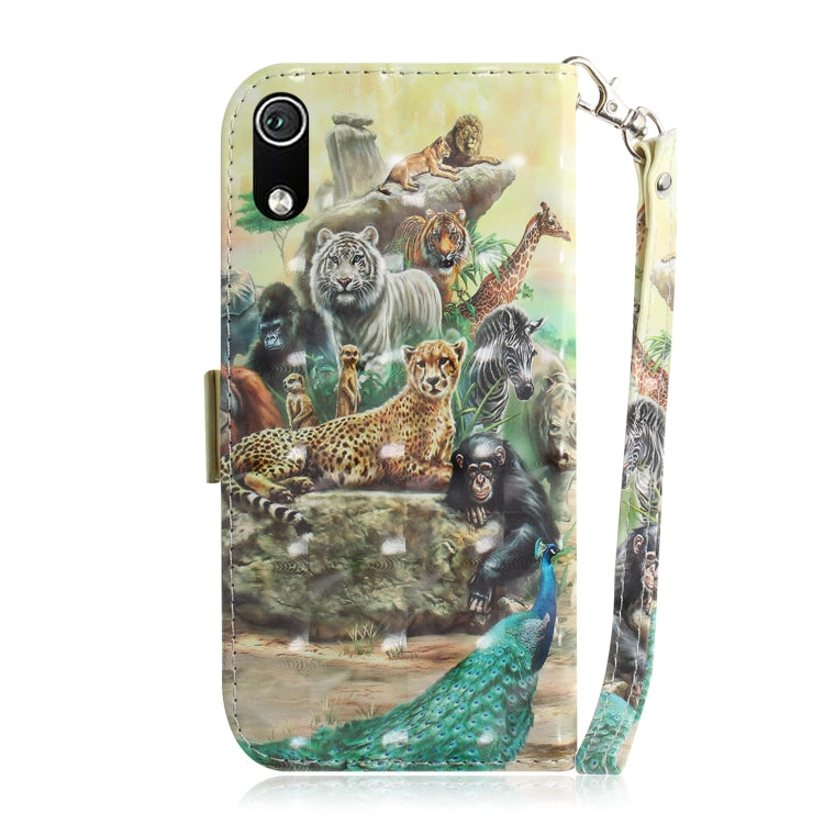 3D Painting Pattern Coloured Drawing Horizontal Flip Leather Case for Xiaomi Redmi Note 7 / Note 7S, with Holder & Card Slots & Wallet(Zoo) - Xiaomi Cases by buy2fix | Online Shopping UK | buy2fix