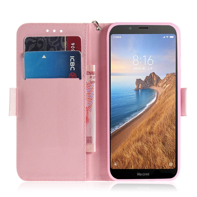 3D Painting Pattern Coloured Drawing Horizontal Flip Leather Case for Xiaomi Redmi Note 7 / Note 7S, with Holder & Card Slots & Wallet(Black White Cat) - Xiaomi Cases by buy2fix | Online Shopping UK | buy2fix