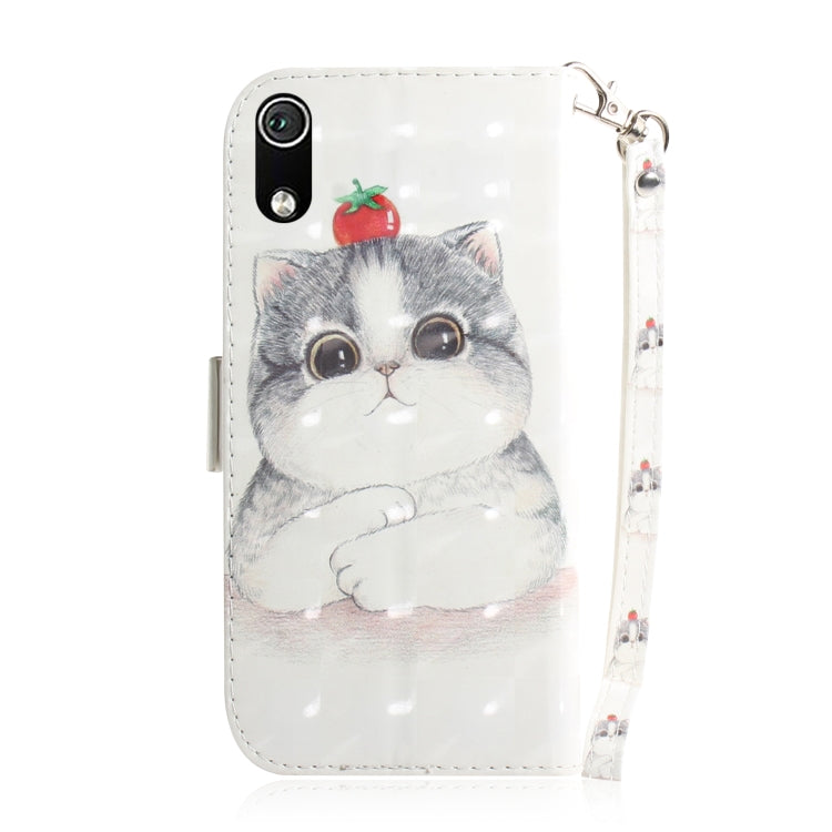 3D Painting Pattern Coloured Drawing Horizontal Flip Leather Case for Xiaomi Redmi Note 7 / Note 7S, with Holder & Card Slots & Wallet(Cute Cat) - Xiaomi Cases by buy2fix | Online Shopping UK | buy2fix