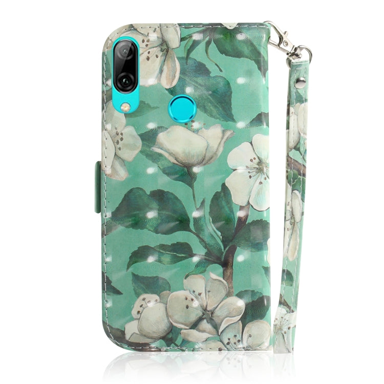 3D Painting Pattern Coloured Drawing Horizontal Flip Leather Case with Holder & Card Slots & Wallet For Huawei P Smart (2019) / Honor 10 Lite(Watercolor Flower) - Honor Cases by buy2fix | Online Shopping UK | buy2fix