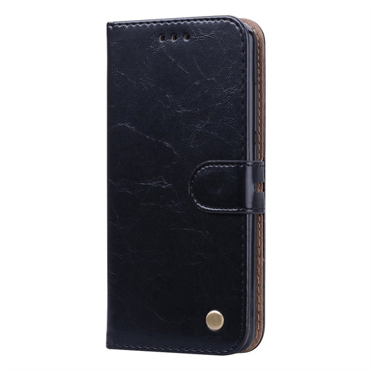 Business Style Oil Wax Texture Horizontal Flip Leather Case for Xiaomi Redmi 7A, with Holder & Card Slots & Wallet(Black) by buy2fix