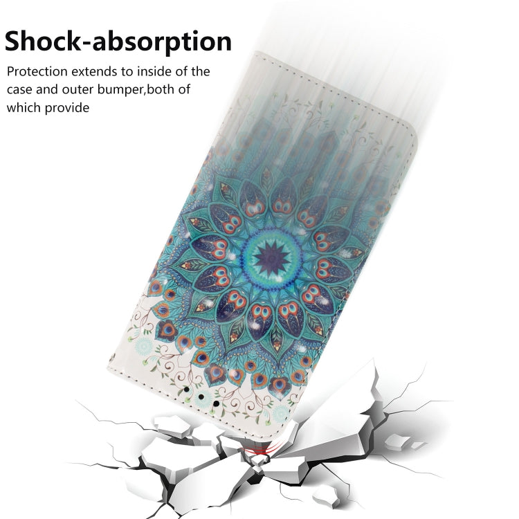 3D Painting Pattern Coloured Drawing Horizontal Flip Leather Case with Holder & Card Slots & Wallet For Sony Xperia L3(Paecock) by buy2fix