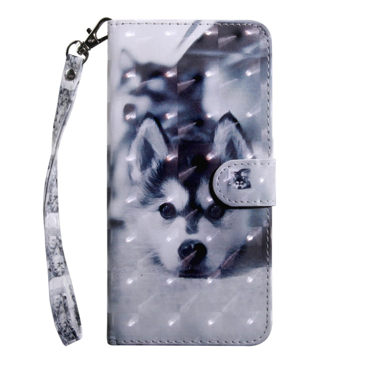 3D Coloured Drawing Pattern Horizontal Flip Leather Case with Holder & Card Slots & Wallet & Lanyard for LG K50 / Q60(Husky) - LG Cases by buy2fix | Online Shopping UK | buy2fix