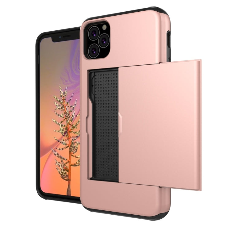 For iPhone 11 Pro Shockproof Rugged Armor Protective Case with Card Slot (Grey) - iPhone 11 Pro Cases by buy2fix | Online Shopping UK | buy2fix