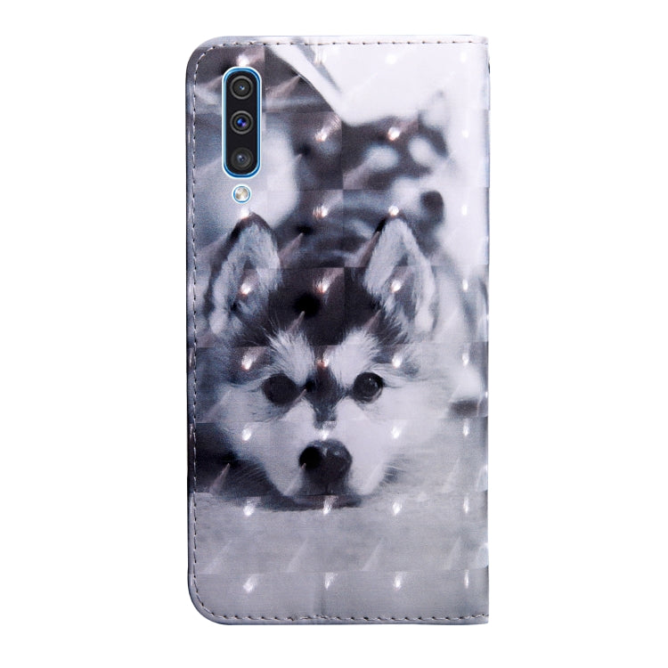 3D Painting Pattern Coloured Drawing Horizontal Flip TPU + PU Leather Case with Holder & Card Slots & Wallet, For:For Galaxy A70(Husky) - Galaxy Phone Cases by buy2fix | Online Shopping UK | buy2fix