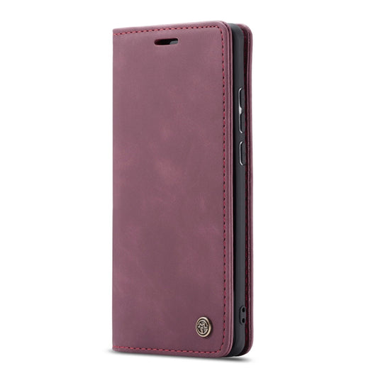 CaseMe-013 Multi-functional Retro Frosted Horizontal Flip Leather Case with Card Slot & Holder & Wallet For Xiaomi Mi 9T Pro / Redmi K20 Pro / Xiaomi Mi 9T / Redmi K20(Wine Red) by CaseMe
