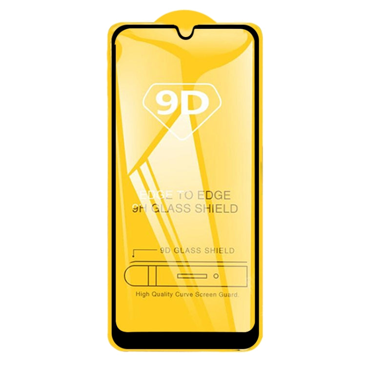 9D Full Glue Full Screen Tempered Glass Film For Huawei Enjoy 9e - Huawei Tempered Glass by buy2fix | Online Shopping UK | buy2fix