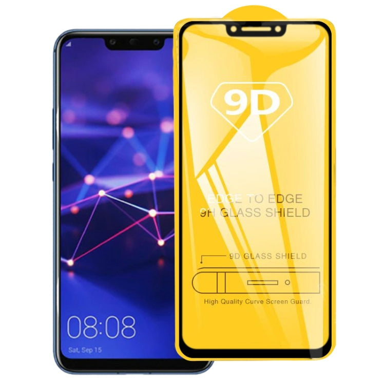 9D Full Glue Full Screen Tempered Glass Film For Huawei Mate 20 Lite - Huawei Tempered Glass by buy2fix | Online Shopping UK | buy2fix