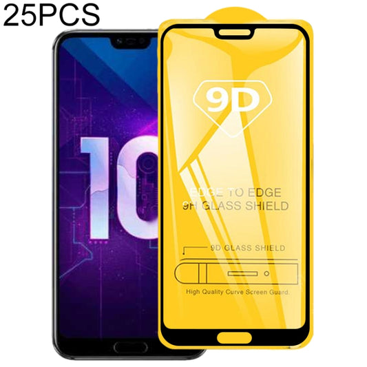 25 PCS 9D Full Glue Full Screen Tempered Glass Film For Huawei Honor 10i / Honor 20 lite - Honor Tempered Glass by buy2fix | Online Shopping UK | buy2fix