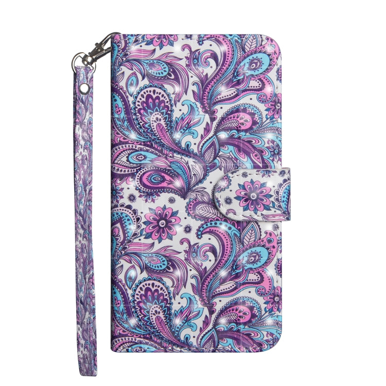 3D Painting Pattern Horizontal Flip TPU + PU Leather Case with Holder & Card Slots & Wallet For Huawei P30 Pro(Spiral Pattern) - Huawei Cases by buy2fix | Online Shopping UK | buy2fix
