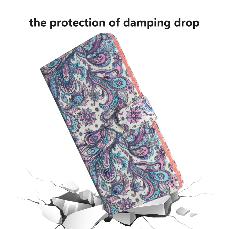 3D Painting Pattern Horizontal Flip TPU + PU Leather Case with Holder & Card Slots & Wallet For Huawei P30 Pro(Spiral Pattern) - Huawei Cases by buy2fix | Online Shopping UK | buy2fix