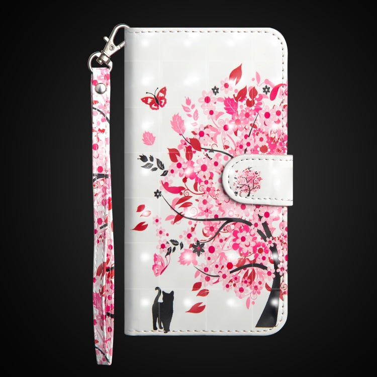 3D Painting Pattern Horizontal Flip TPU + PU Leather Case with Holder & Card Slots & Wallet For Huawei Y5 (2019)(Tree Cat) - Huawei Cases by buy2fix | Online Shopping UK | buy2fix