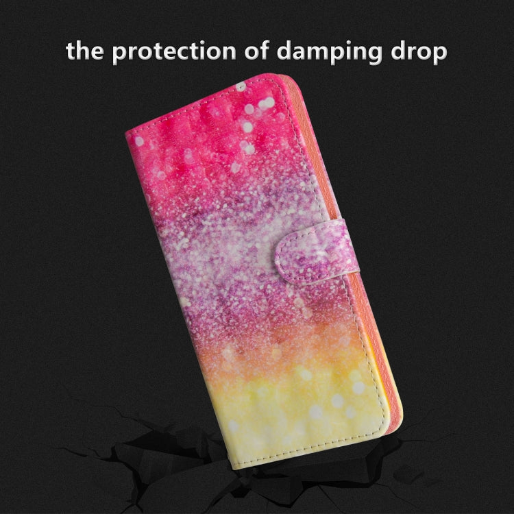 3D Painting Pattern Horizontal Flip TPU + PU Leather Case with Holder & Card Slots & Wallet For Huawei Y5 (2019)(Gradient Color) - Huawei Cases by buy2fix | Online Shopping UK | buy2fix