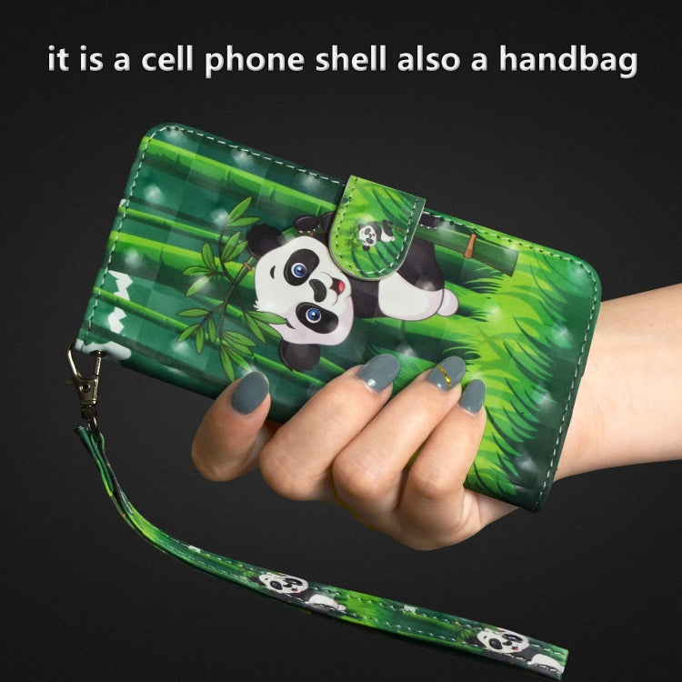 3D Painting Pattern Horizontal Flip TPU + PU Leather Case with Holder & Card Slots & Wallet For Huawei Y7 (2019) / Y7 Pro (2019) / Y7 Prime (2019)(Bamboo Panda) by buy2fix