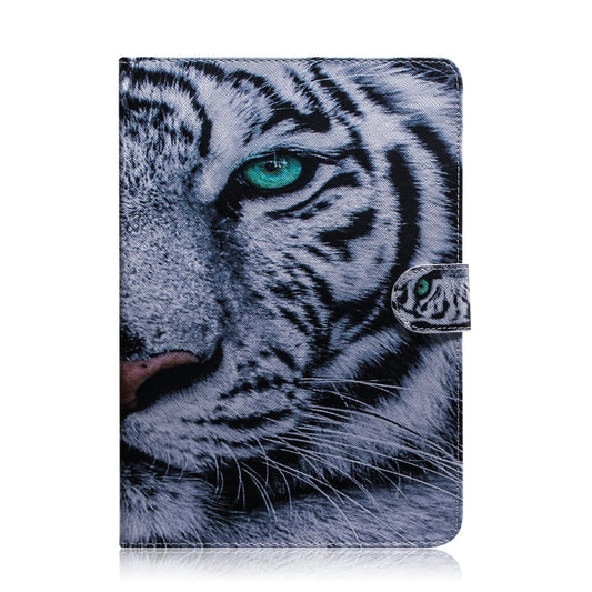 3D Colored Drawing Horizontal Flip Leather Case with Holder & Card Slot & Wallet For Galaxy Tab A 8.0 (2019) / T290 / T295(Tiger) - Other Galaxy Tab PC by buy2fix | Online Shopping UK | buy2fix