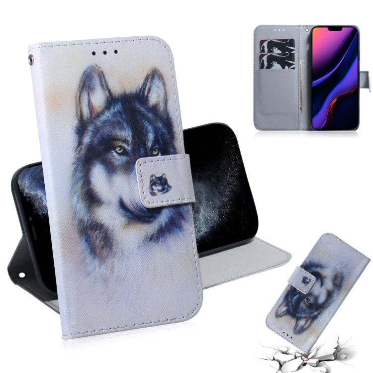 For iPhone 11 Pro 3D Colored Drawing Horizontal Flip Leather Case, with Holder & Card Slot & Wallet (White Wolf) - iPhone 11 Pro Cases by buy2fix | Online Shopping UK | buy2fix