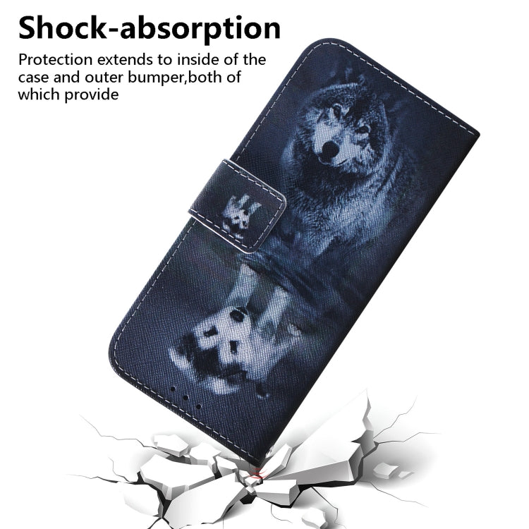 For iPhone 11 Pro 3D Colored Drawing Horizontal Flip Leather Case, with Holder & Card Slot & Wallet (Wolf and Dog) - iPhone 11 Pro Cases by buy2fix | Online Shopping UK | buy2fix