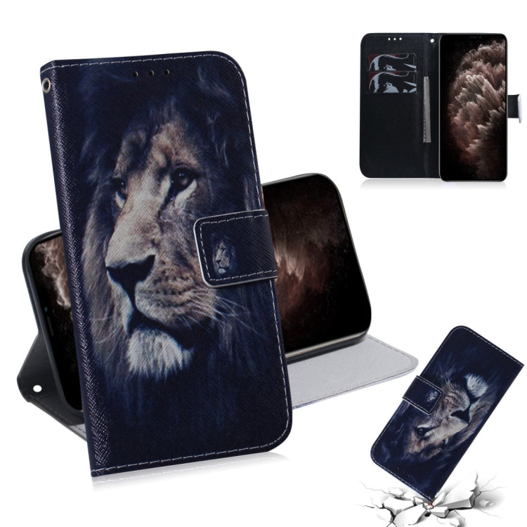 For iPhone 11 Pro Max 3D Colored Drawing Horizontal Flip Leather Case, with Holder & Card Slot & Wallet (Lion) - iPhone 11 Pro Max Cases by buy2fix | Online Shopping UK | buy2fix
