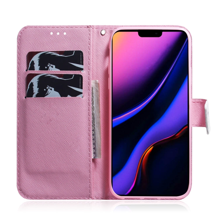 For iPhone 11 Pro Max 3D Colored Drawing Horizontal Flip Leather Case, with Holder & Card Slot & Wallet (Magnolia) - iPhone 11 Pro Max Cases by buy2fix | Online Shopping UK | buy2fix