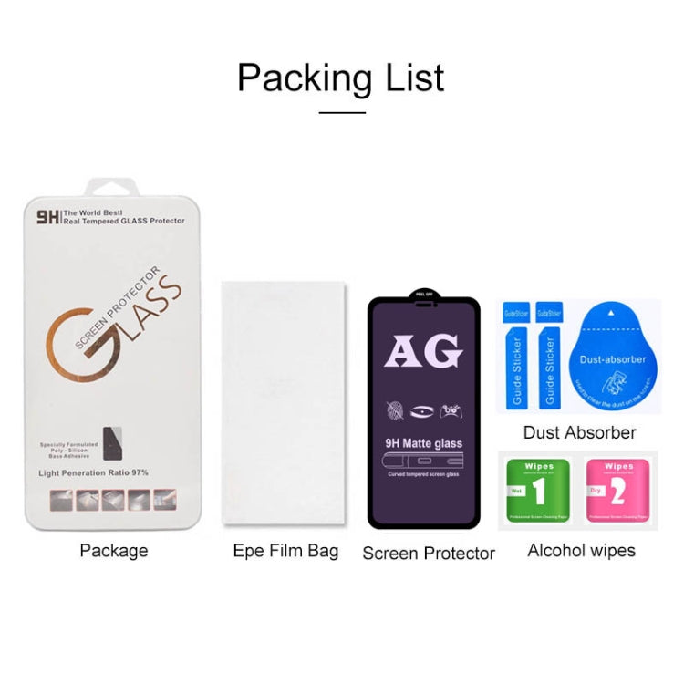 AG Matte Anti Blue Light Full Cover Tempered Glass For iPhone 8 Plus & 7 Plus - iPhone 8 Plus & 7 Plus Tempered Glass by buy2fix | Online Shopping UK | buy2fix