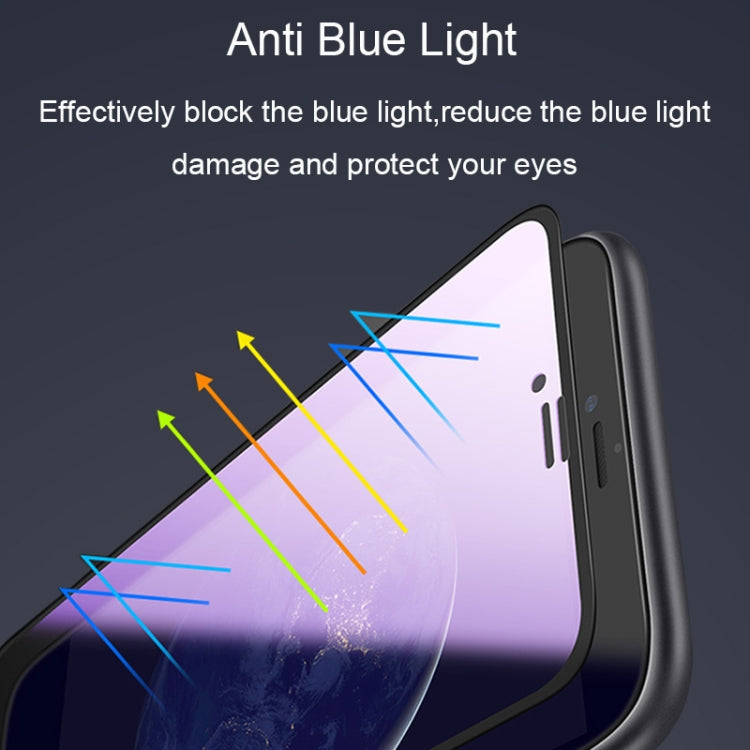 For iPhone XR / 11 AG Matte Anti Blue Light Full Cover Tempered Glass - iPhone XR Tempered Glass by buy2fix | Online Shopping UK | buy2fix