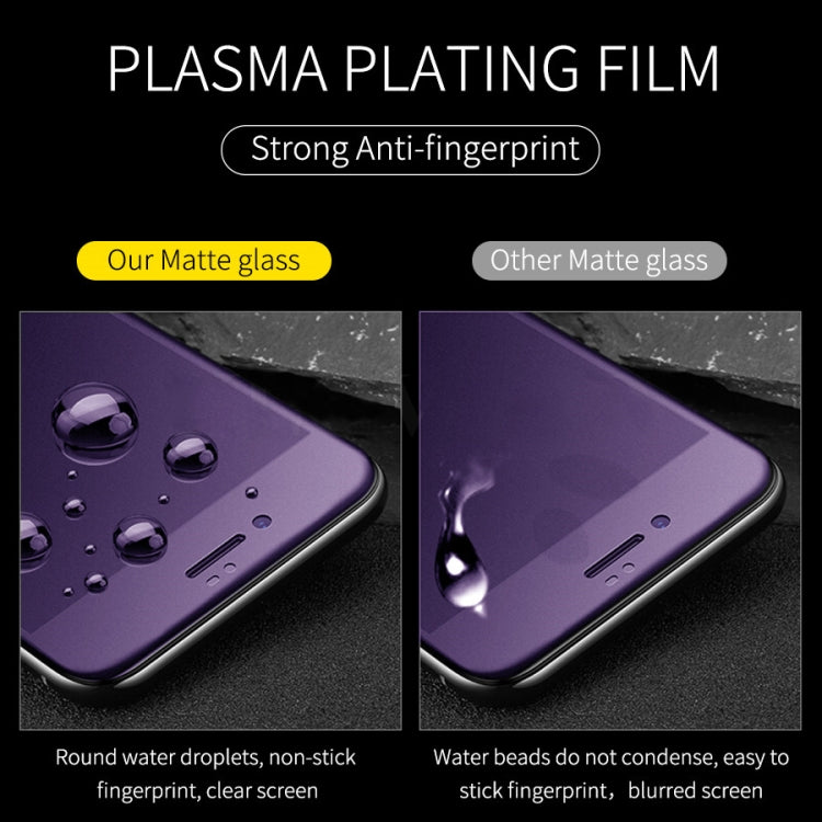For iPhone XR / 11 AG Matte Anti Blue Light Full Cover Tempered Glass - iPhone XR Tempered Glass by buy2fix | Online Shopping UK | buy2fix