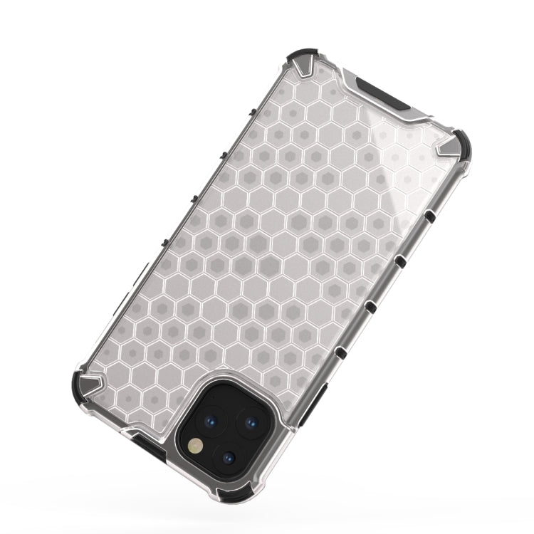 Shockproof Honeycomb PC + TPU Case for iPhone 11(Black) - iPhone 11 Cases by buy2fix | Online Shopping UK | buy2fix