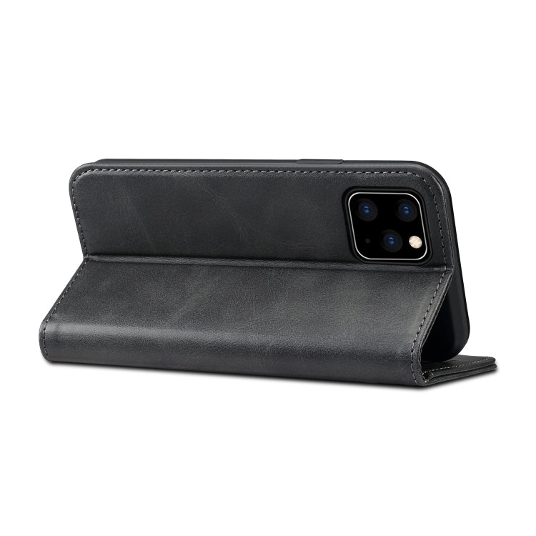 Suteni Calf Texture Horizontal Flip Leather Case with Holder & Card Slots & Wallet for iPhone 11 Pro(Black) - iPhone 11 Pro Cases by Suteni | Online Shopping UK | buy2fix