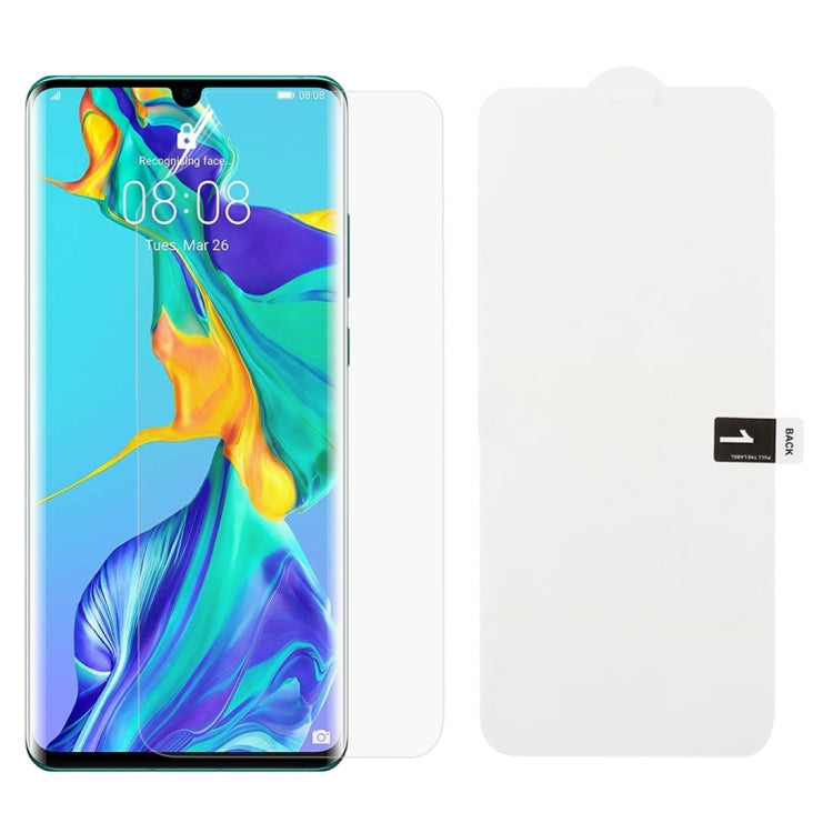 Soft Hydrogel Film Full Cover Front Protector for Huawei P30 Pro - For Huawei by buy2fix | Online Shopping UK | buy2fix