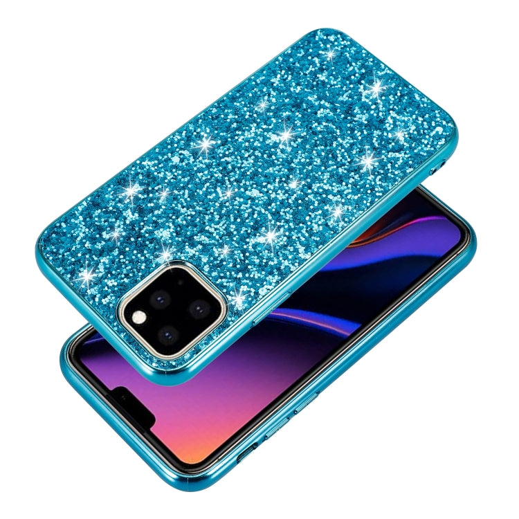Glitter Powder Shockproof TPU Protective Case for iPhone 11 Pro Max(Silver) - iPhone 11 Pro Max Cases by buy2fix | Online Shopping UK | buy2fix