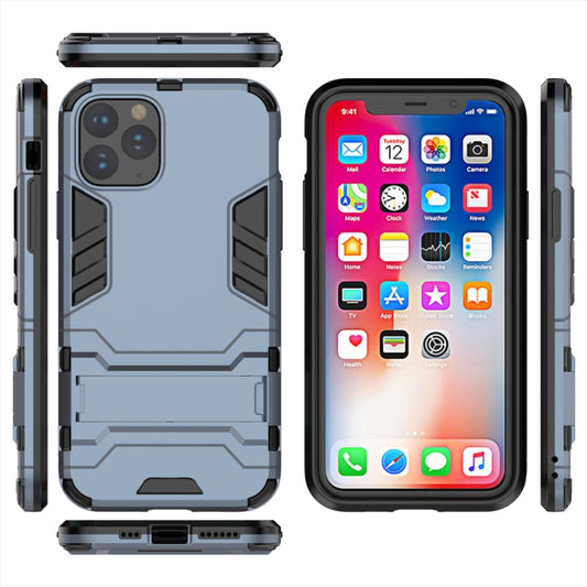 Shockproof PC + TPU Case with Holder for 11 Pro(Navy) by buy2fix