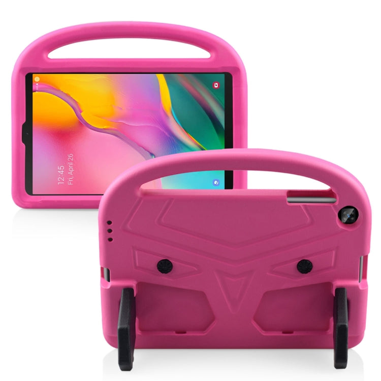 Shockproof EVA Bumper Case with Handle & Holder for Galaxy Tab A 10.1 T510 / T515(Rose Red) - Tab A 10.1 (2019) T510 / T515 by buy2fix | Online Shopping UK | buy2fix