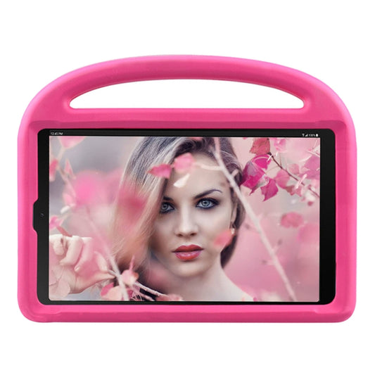 Shockproof EVA Bumper Case with Handle & Holder for Galaxy Tab A 10.1 T510 / T515(Rose Red) by buy2fix