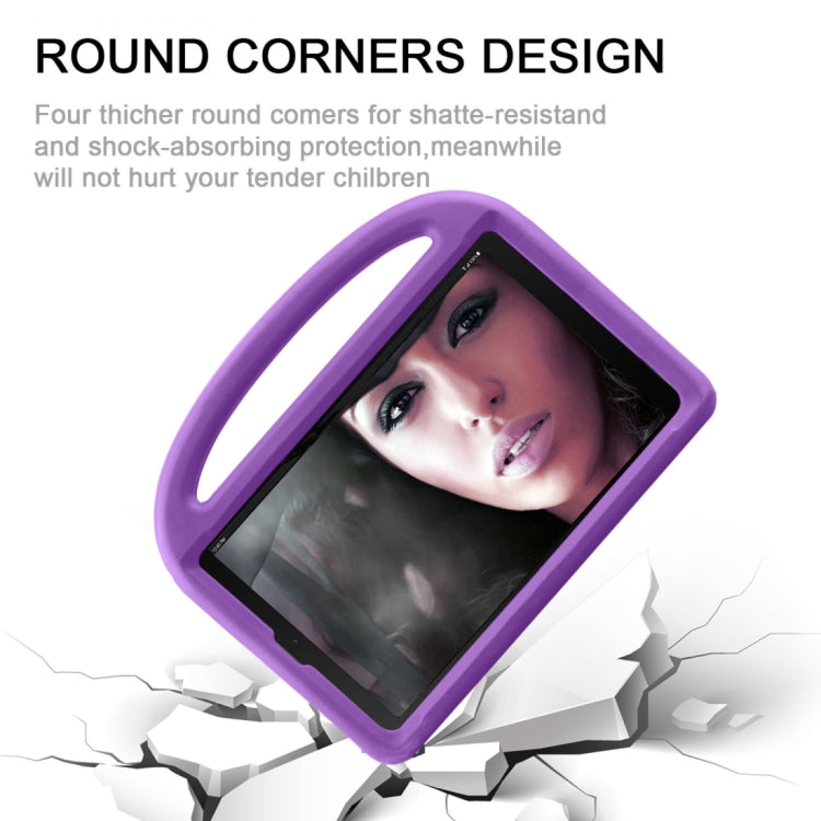 Shockproof EVA Bumper Case with Handle & Holder for Galaxy Tab A 10.1 T510 / T515(Purple) - Tab A 10.1 (2019) T510 / T515 by buy2fix | Online Shopping UK | buy2fix