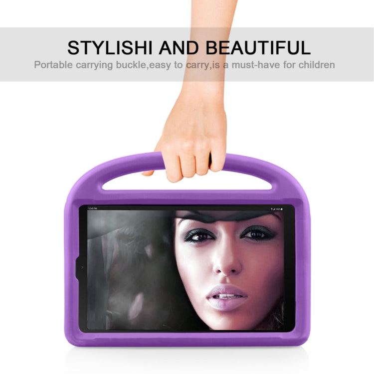 Shockproof EVA Bumper Case with Handle & Holder for Galaxy Tab A 10.1 T510 / T515(Purple) - Tab A 10.1 (2019) T510 / T515 by buy2fix | Online Shopping UK | buy2fix